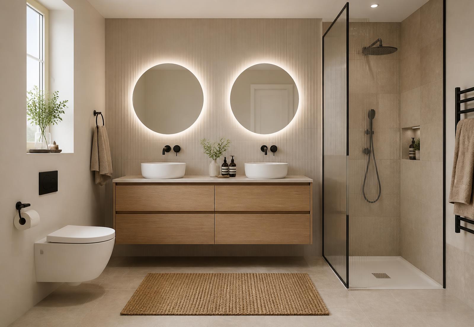 Badkamer in Modern stijl